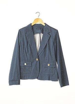 Veste casual epaulette bleu WEILL femme
