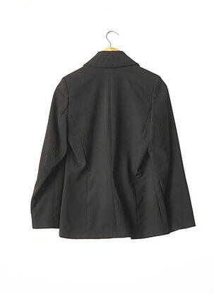 Veste chic tissage crêpe noir VALÉRIE KARETTA femme