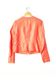 Veste chic orange APOSTROPHE pour femme seconde vue