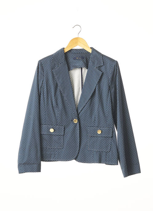 Veste casual epaulette bleu WEILL femme