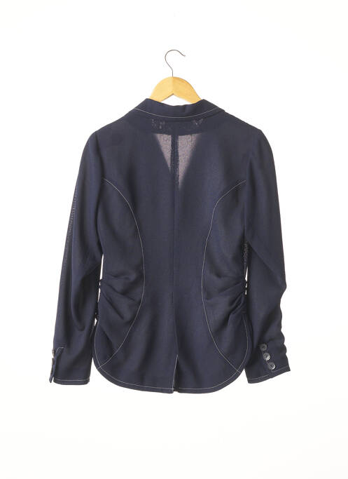 Blazer bleu ROBERT MERLOZ pour femme