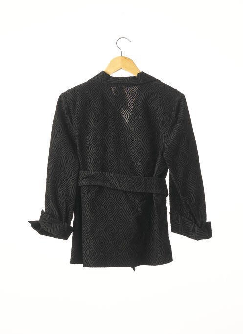 Veste chic noir STEPHA pour femme