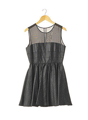 Robe courte sans manche sans manche noir RACHEL ZOE femme