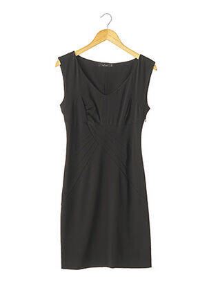 Robe courte sans manche sans manche noir TWINSET femme