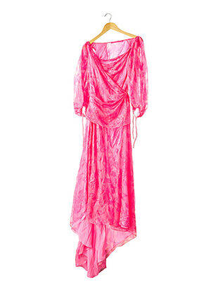 Robe longue rose EMANUEL UNGARO pour femme