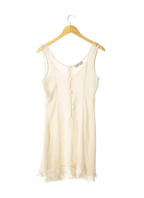 Robe mi-longue beige FANNY LIAUTARD pour femme
