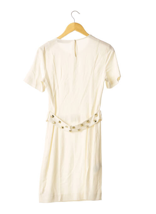Robe mi-longue beige LOVE MOSCHINO pour femme