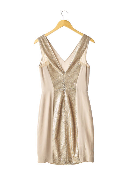 Robe mi-longue beige NICOLE MILLER femme