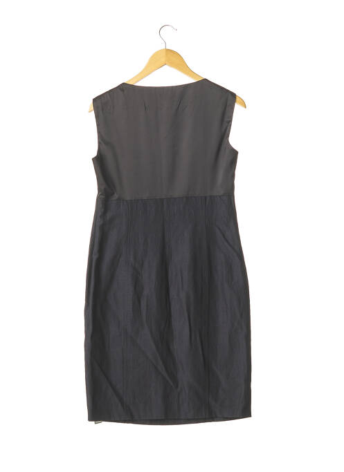 Robe mi-longue noir APOSTROPHE pour femme