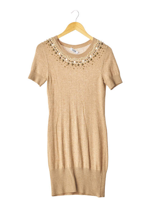 Robe pull beige MOSCHINO pour femme