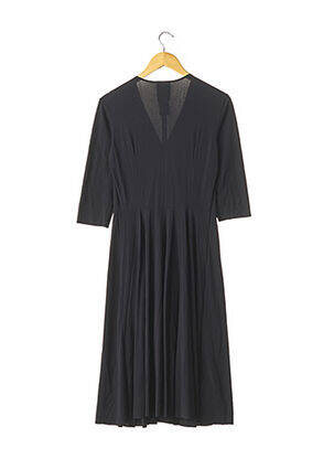 Robe longue coupe évasée noir IRIE WASH femme