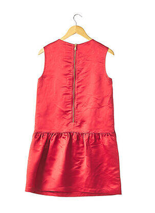 Robe mi-longue sans manche sans manche rouge MANOUSH femme