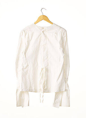 Tunique manches longues col v blanc RED LEGEND femme