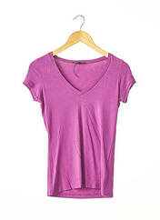 T-shirt violet APOSTROPHE pour femme seconde vue