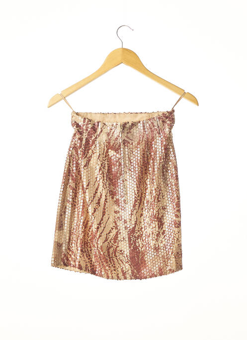 Jupe courte marron JEAN-LOUIS SCHERRER pour femme