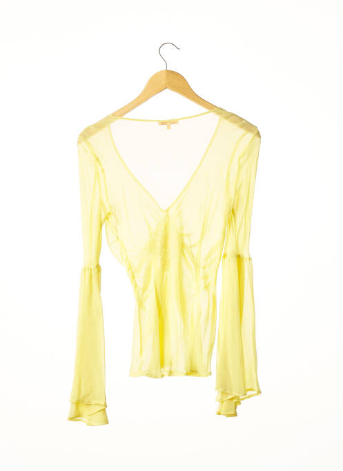 Top jaune JEROME L'HUILLIER pour femme