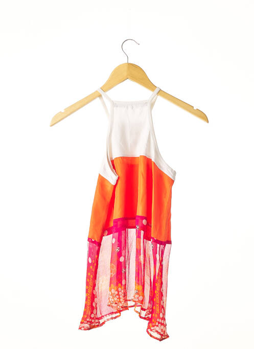 Top orange DIRK BIKKEMBERGS pour femme