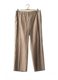 Pantalon droit coupe droite beige A-K-R-I-S femme