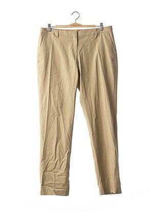 Pantalon chino taille basse taille basse beige DRIES VAN NOTEN femme