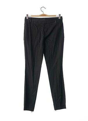 Pantalon slim taille basse taille basse noir GALLIANO femme