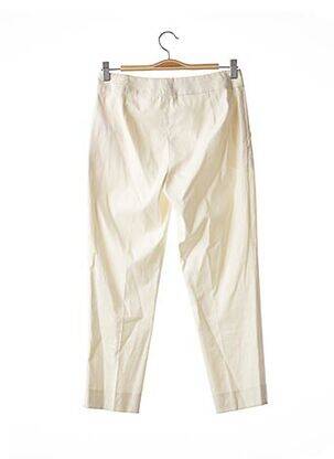Pantalon 7/8 coupe cigarette taille basse beige RALPH LAUREN femme
