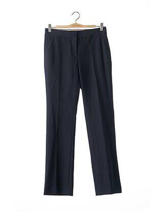 Pantalon droit tissage crêpe taille normale bleu J.CREW femme