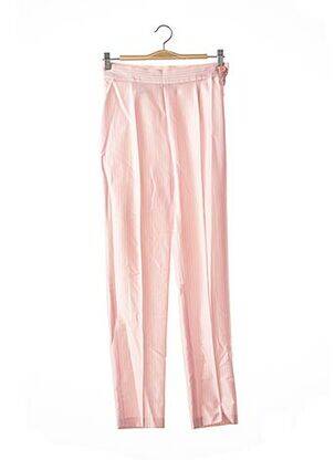 Pantalon slim taille haute rose PHILOSOPHY femme