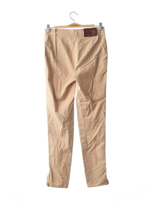 Pantalon droit beige SCAPA pour femme
