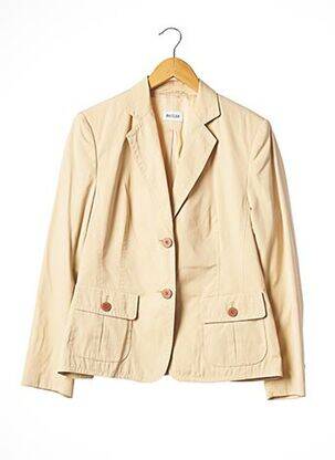 Veste casual epaulette beige BASLER femme