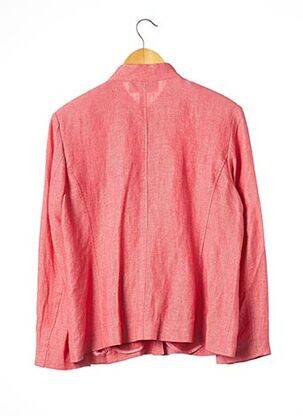 Veste casual coupe droite rose APRIORI femme