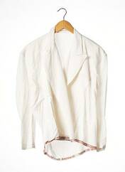 Veste casual blanc YOHJI YAMAMOTO pour femme seconde vue