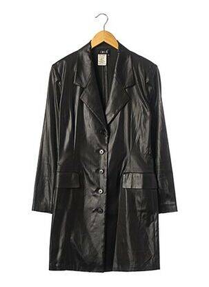 Veste casual col tailleur noir IRIE femme