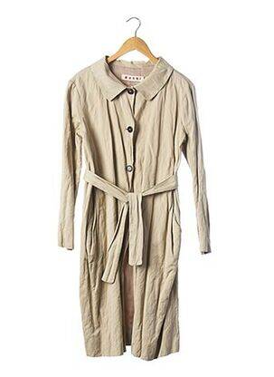 Veste casual coupe cintrée beige MARNI femme