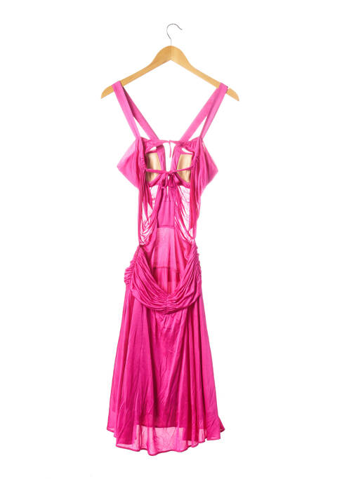 Robe mi-longue rose LA PERLA pour femme