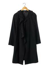 Manteau long noir LIL POUR L'AUTRE pour femme seconde vue