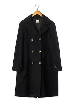 Manteau long noir STELLA FOREST pour femme