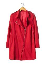 Manteau long rouge SANS MARQUE pour femme seconde vue