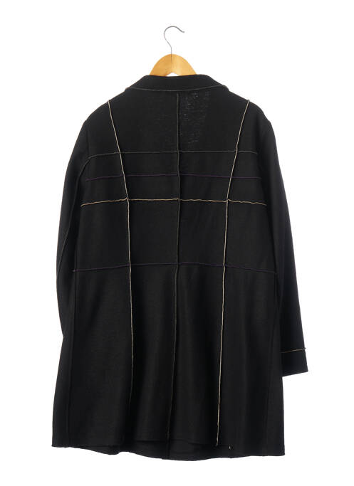 Manteau long noir ORWELL pour femme