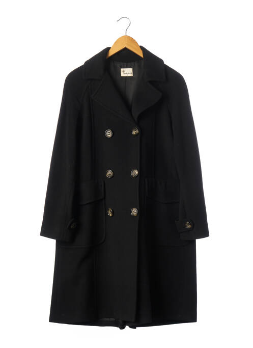 Manteau long noir STELLA FOREST pour femme