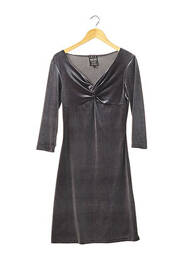Robe mi-longue manches 3/4 manches 3/4 vert IRIE WASH femme
