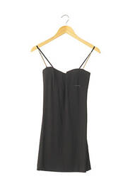 Robe courte fines bretelles noir LA PERLA femme