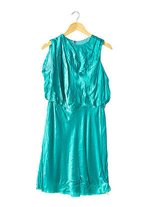 Robe mi-longue sans manche sans manche bleu LANVIN femme