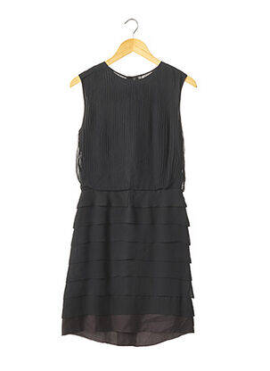 Robe mi-longue sans manche sans manche noir JOSEPH femme