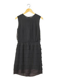 Robe mi-longue sans manche sans manche noir JOSEPH femme