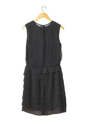 Robe mi-longue sans manche sans manche noir JOSEPH femme
