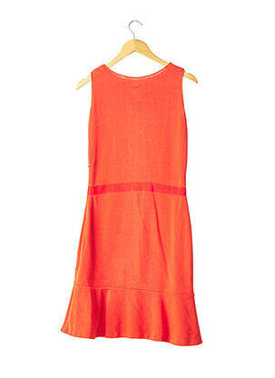 Robe pull stretch sans manche orange GIAMBATTISTA VALLI femme