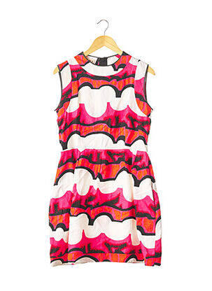 Robe courte sans manche sans manche rouge MARNI femme