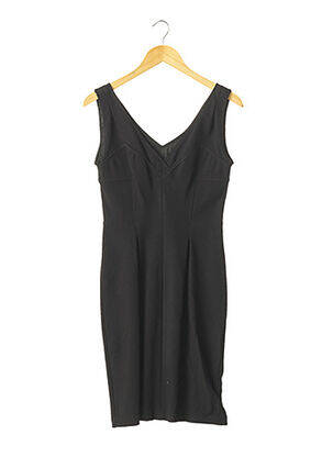 Robe mi-longue sans manche sans manche noir DIANE VON FURSTENBERG femme