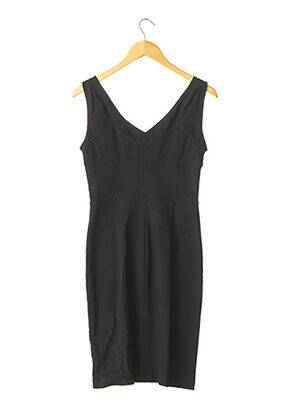 Robe mi-longue sans manche sans manche noir DIANE VON FURSTENBERG femme