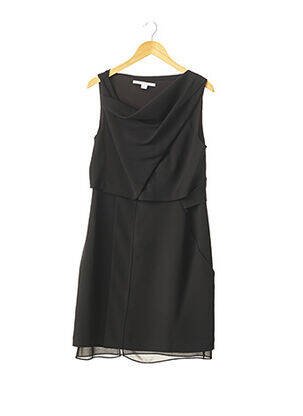 Robe mi-longue sans manche sans manche noir DIANE VON FURSTENBERG femme